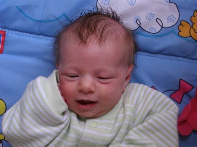 חיוך ראשון! הידד :-)