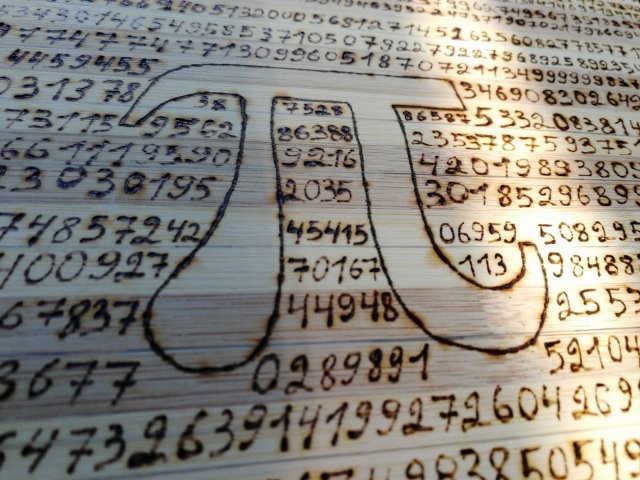 קרש פאי צרוב ולקח קטן לגבי צריבה